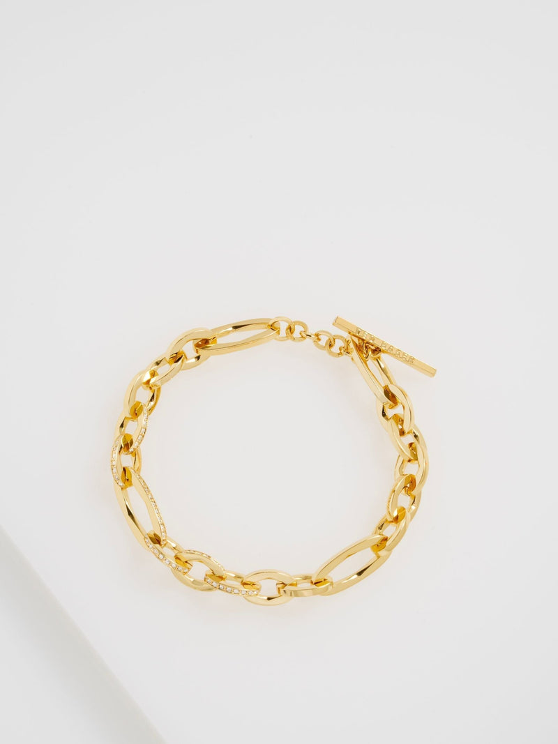 Ted Baker Shianne crystal shimmer chain bracelet gold tone (British brand)