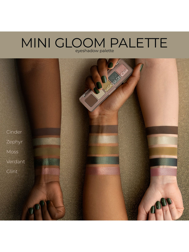Natasha Denona Mini Gloom eyeshadow palette 5 pan (British brand)