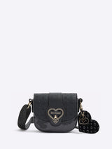 Next River Island Black Girls Monogram Heartlock Bag- Buy online at McGrocer