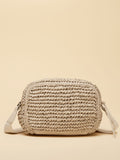 Joules Trent cross body bag cream straw effect, UK version