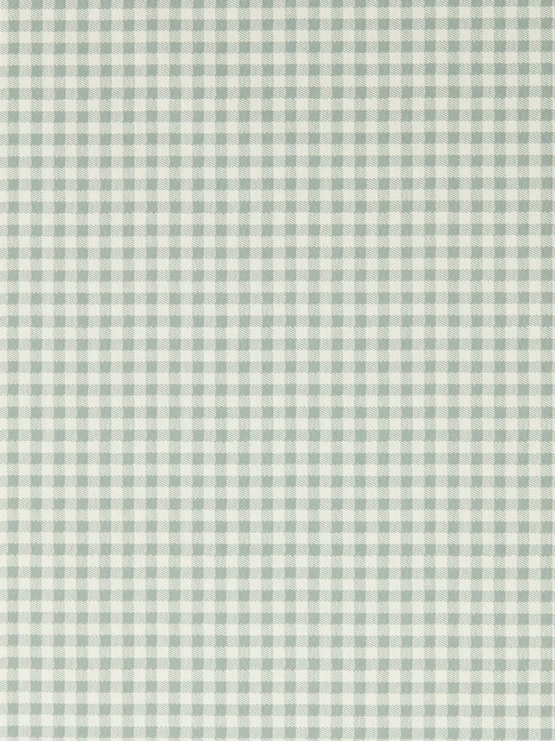 Sanderson blue gingham wallpaper 10m (British brand)