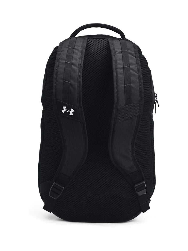 Under Armour black Hustle 6.0 backpack, imported from the UK