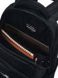 Under Armour black Hustle 6.0 backpack, imported from the UK