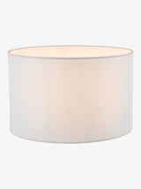 Next Dar Lighting White Pyramid Drum Shade Ceiling Light 30cm- Buy online at McGrocer