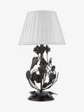 Dar Lighting table lamp base matt black brushed bronze H36cm, UK version