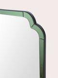 Laura Ashley Green Martham Mirror 65x65cm, UK version