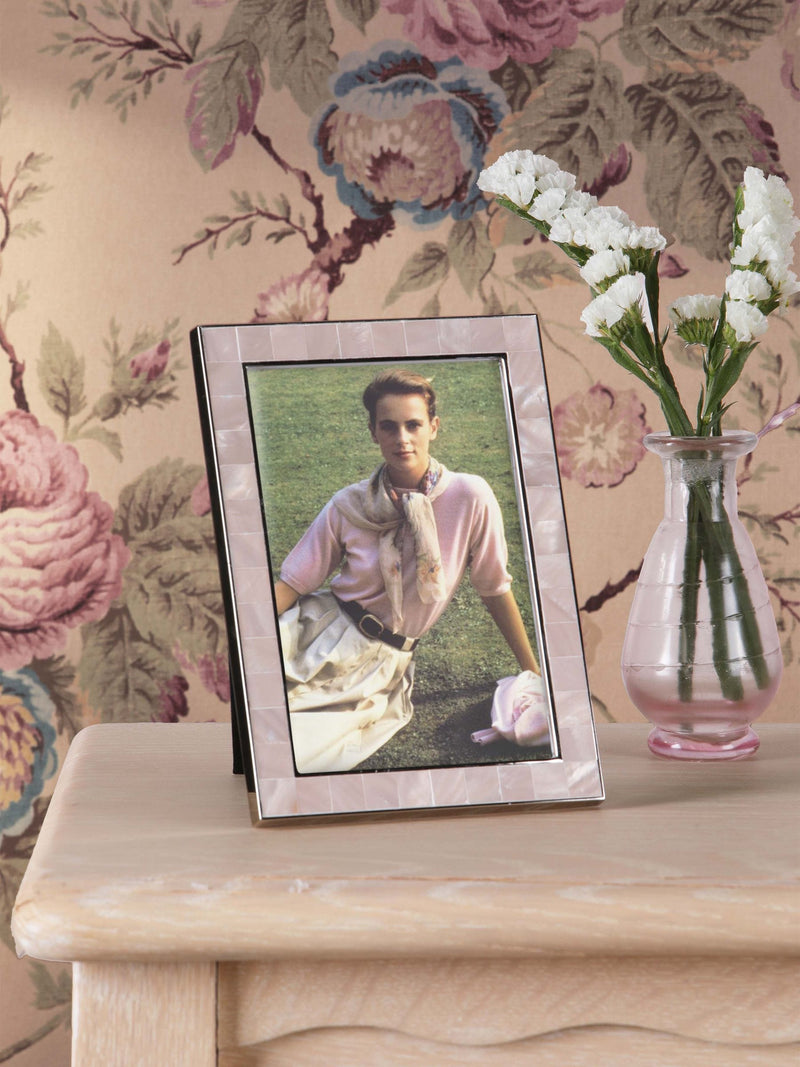 Laura Ashley pink Whitford photo frame 4 x 6, UK version