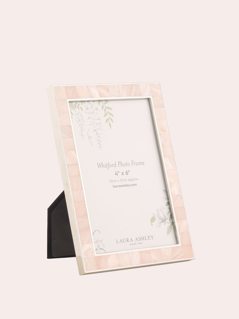 Laura Ashley pink Whitford photo frame 4 x 6, UK version