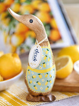 Next DCUK Yellow Baker Duckling Lemon Wooden Ornament- Buy online at McGrocer