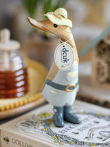 Next DCUK Grey Beekeeper Duckling Queenie Wooden Ornament 22.5cm- Buy online at McGrocer