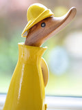 DCUK Yellow Rainy Days duckling ornament 22cm, imported from the UK