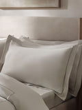 N. Premium grey silver pillowcases set of two, UK version