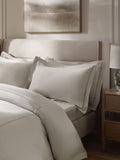 N. Premium grey silver pillowcases set of two, UK version