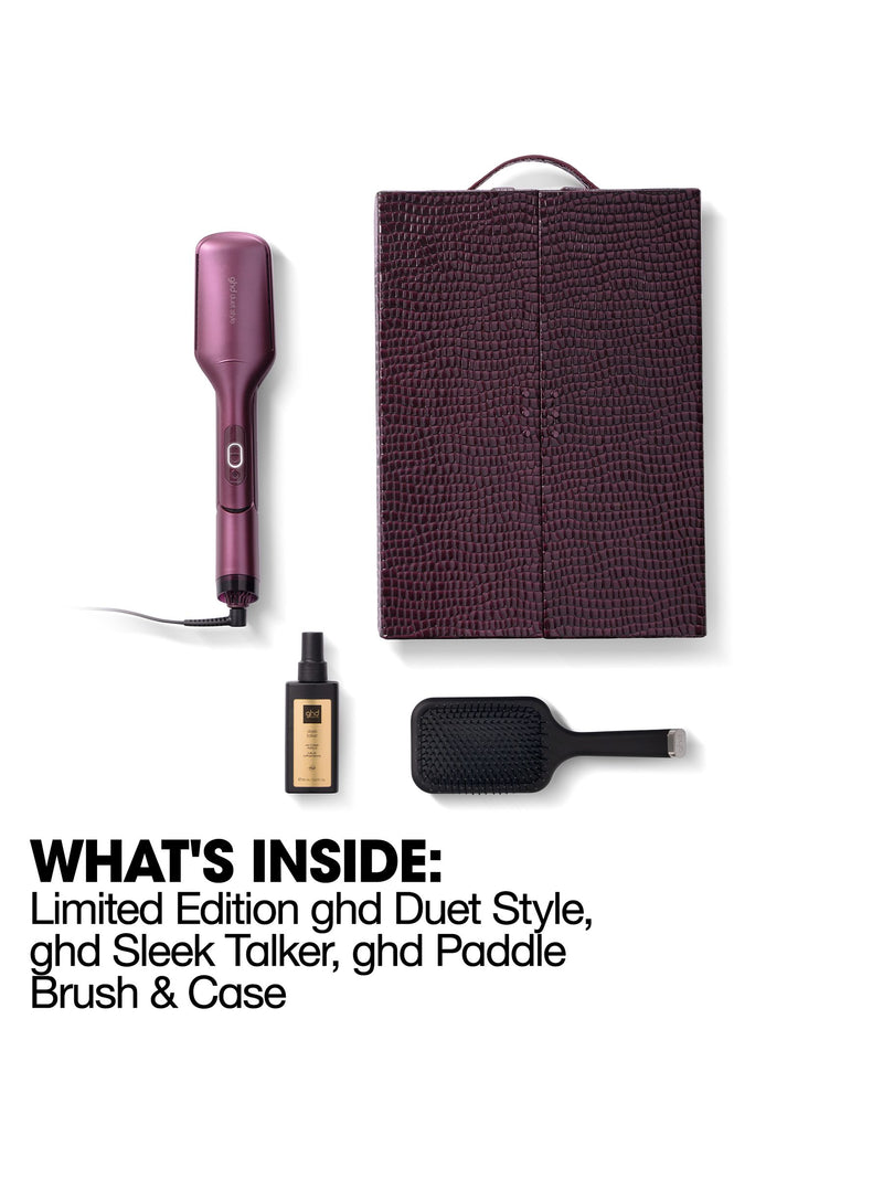 ghd Duet Style limited edition cherry hot air styler, imported from the UK