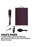 ghd Duet Blowdry set in cherry with accessories, UK version