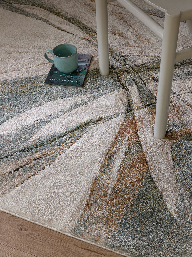 Asiatic Rugs Blue Mirage Illusion rug deep pile (British brand)
