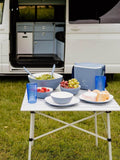 Bayside blue two tone picnic dinner set 16 piece, UK version