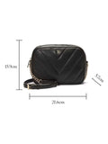 Victoria's Secret black crossbody bag with golden hardware, imported from the UK