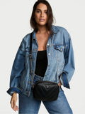 Victoria's Secret black crossbody bag with golden hardware, imported from the UK