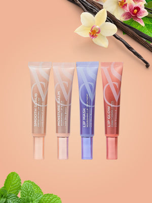 Victoria's Secret Nude Assorted 4 Piece Lip Care Gift Set