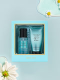 Victoria's Secret Aqua Kiss body mist and lotion gift set 75 ml each (British brand)