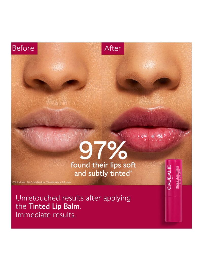 Caudalie Sweet Raspberry Tinted Lip Balm 4.5g - British product