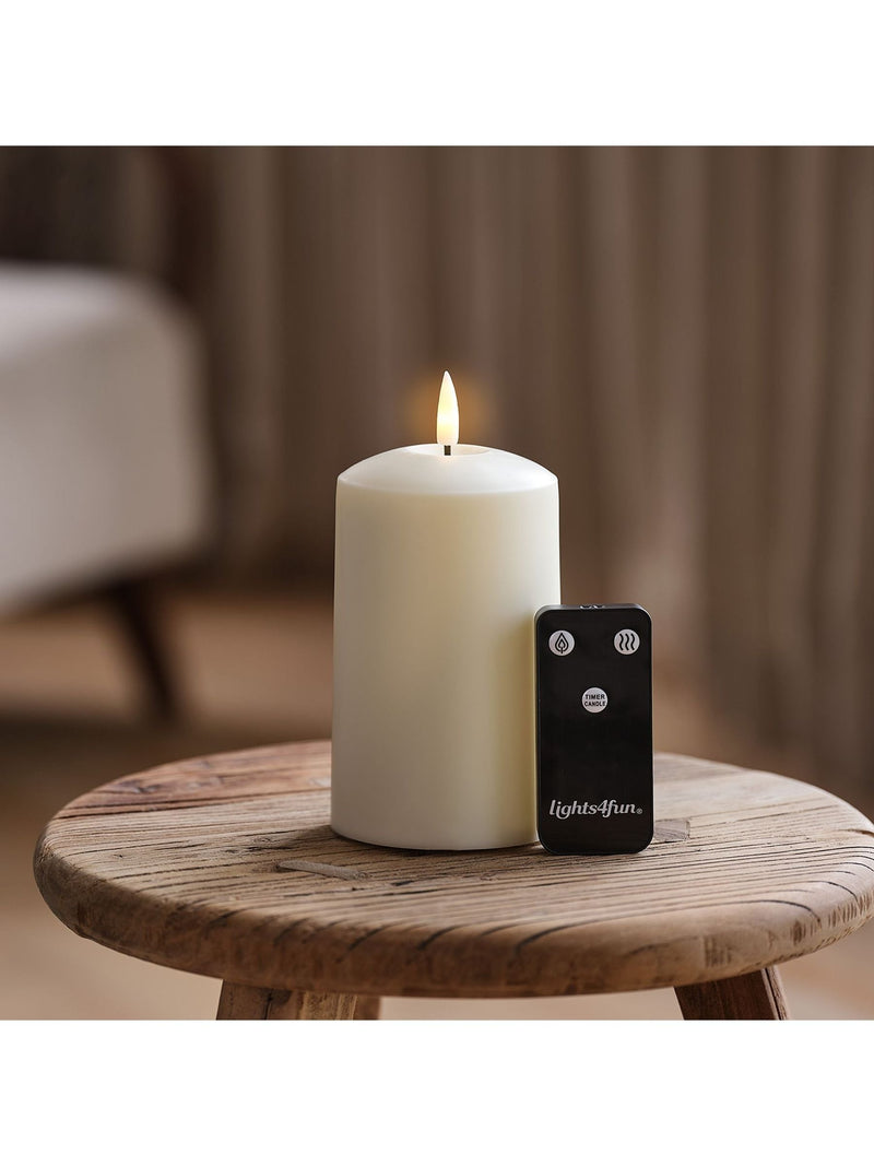 Lights4fun TruGlow AIR portable LED candle diffuser, 13.5cm height, UK version