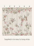 Laura Ashley Attleton mural 3m x 2.8m, imported from the UK