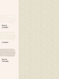Laura Ashley Twine Natural Sweet Alyssum 10M Wallpaper