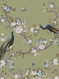 Laura Ashley Hedgerow Belvedere mural sample A4, UK version
