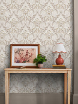 Next Laura Ashley Soft Natural Parterre Wallpaper Sample- Buy online at McGrocer