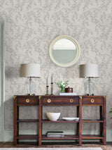 Next Laura Ashley Sage Rainham Willow Wallpaper Sample A4- Buy online at McGrocer