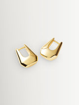Next Missoma Lucy Williams Arco Gold Tone Small Hoop Earrings- Buy online at McGrocer