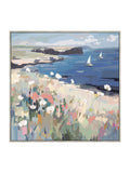 Art Marketing Blue Pink On the Breeze Wall Art
