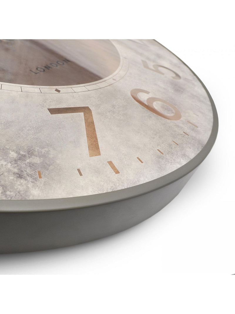 Thomas Kent Gold Horizon wall clock 53cm, imported from the UK