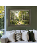 Art Marketing green dream wall art 77x99cm - British product