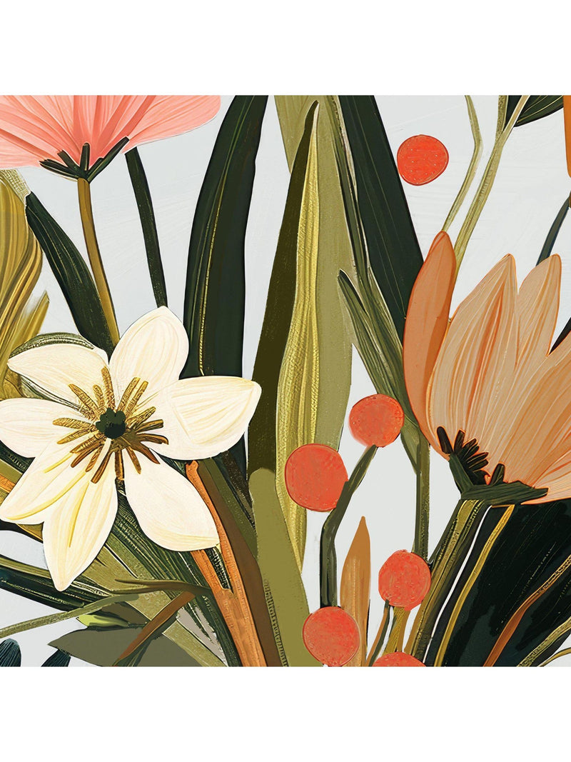 Joanne Leas Wild at Heart multicoloured wall art print 50.5cm x 65.5cm - British product