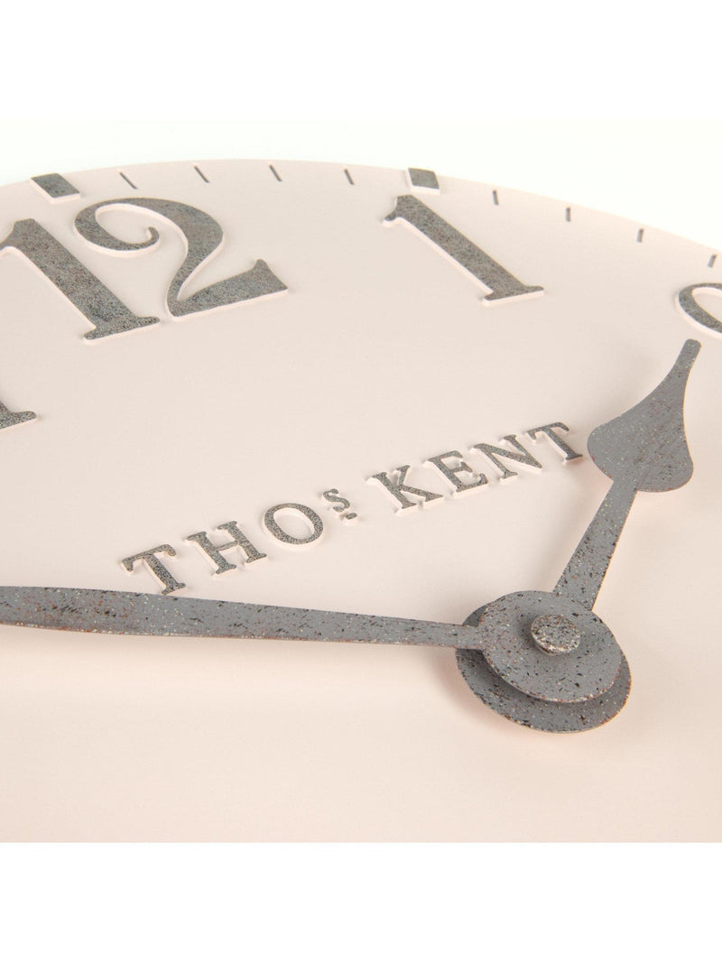 Thomas Kent Clocks Shy Pink 12 inch Willow Wall Clock (British brand)