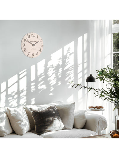 Next Thomas Kent Clocks Shy Pink 12 Willow Wall Clock- Buy online at McGrocer