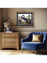 Next Art Marketing Blue Green Louisiana Heron Wall Art 76x88cm- Buy online at McGrocer