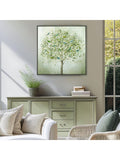 Art Marketing Natural Wishful Thinking wall art 71cm x 71cm - British product