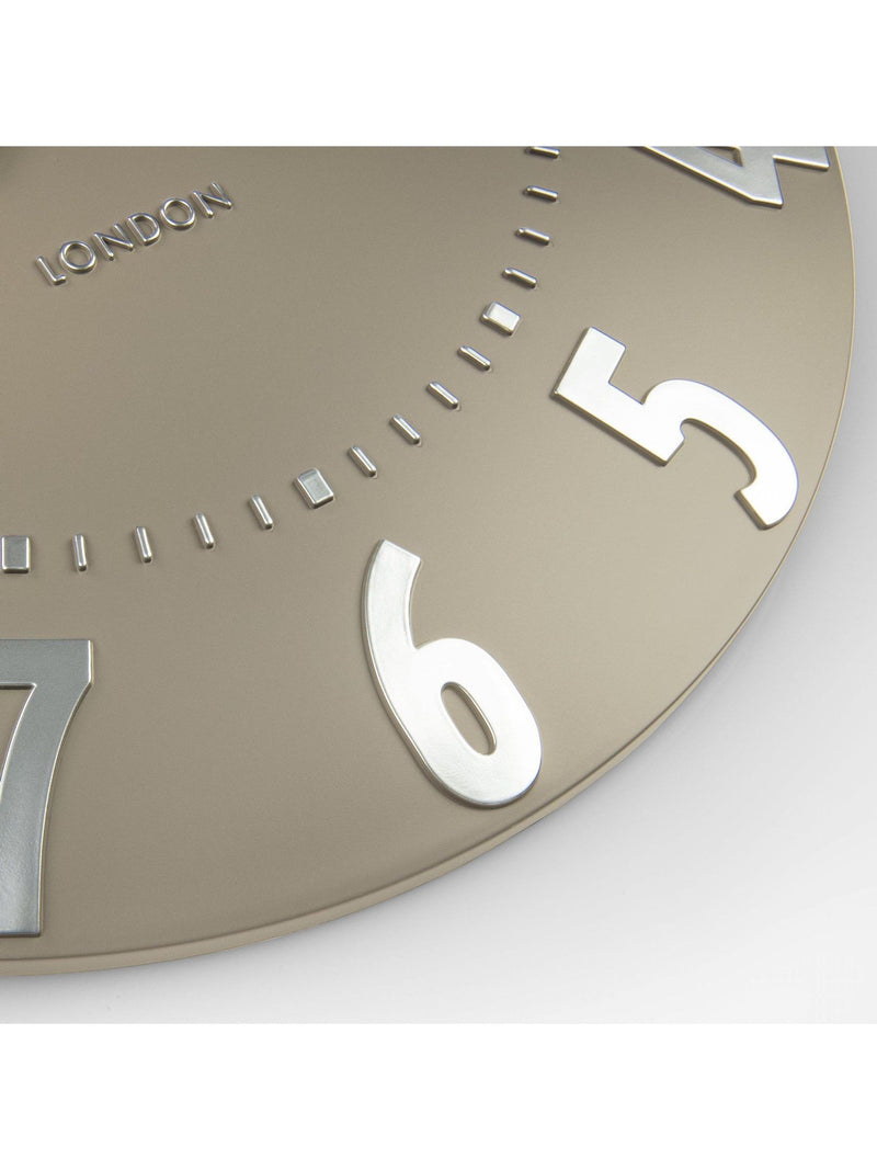Thomas Kent Mocha 12'' Cedar Wall Clock (British brand)