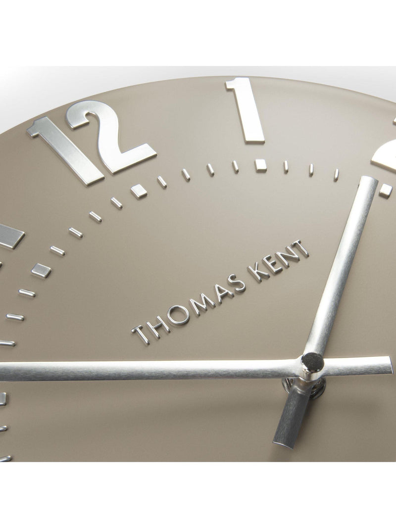 Thomas Kent Mocha 12'' Cedar Wall Clock (British brand)