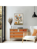 Art Marketing Green Orange Call Of The Wild wall art 66cm x 51cm - British product