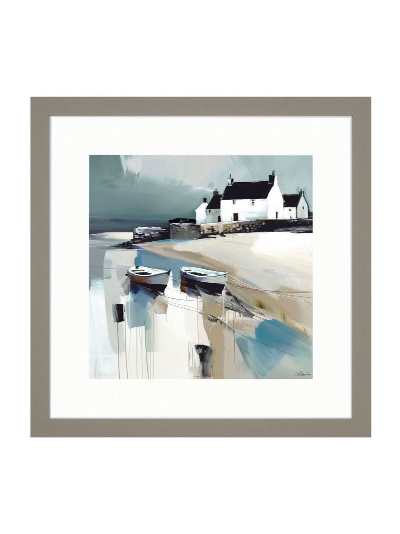 Art Marketing Blue Grey Water's Edge wall art 53x53 cm - British product