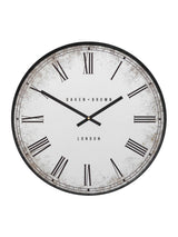 Next Gallery Home Black Chesterfield Wall Clock 50cm- Buy online at McGrocer