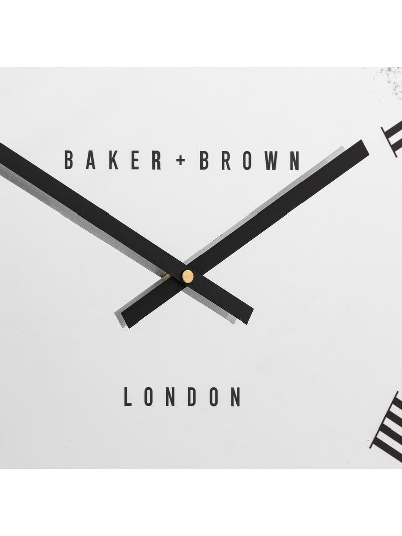Gallery Home Black Chesterfield wall clock 50cm, UK version
