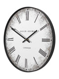 Gallery Home Black Chesterfield wall clock 50cm, UK version