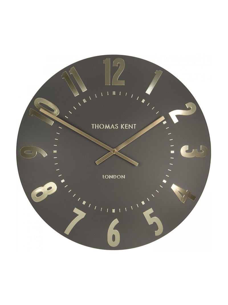 Thomas Kent Clocks espresso cedar wall clock 20 inch (British brand)