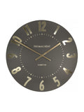 Thomas Kent Clocks espresso cedar wall clock 20 inch (British brand)